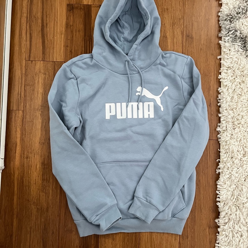 PUMA Women’s Light Blue Hoodie
